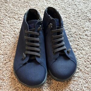Camper canvas and leather Peu Sneakers blue size 9.5/41